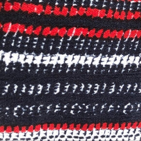 Splendid Mini Dress XS NWT Beachcomber Overlay Red Blue Vacation Beach Summer - Picture 6 of 7